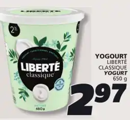IGA LIBERTÉ CLASSIQUE YOGURT offer