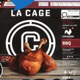 IGA LA CAGE FROZEN CHICKEN WINGS OR DRUMSTICKS offer