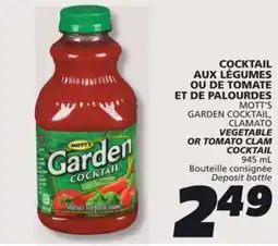 IGA CLAMATO TOMATO CLAM COCKTAIL offer