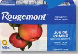 IGA ROUGEMENT FRUIT DRINK OR ICED TEA offer