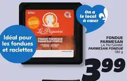 IGA LA PAYSANNE PARMESAN FONDUE offer