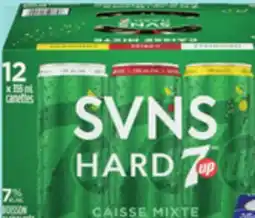 IGA SVNS HARD 7-UP ALCOHOLIC MALT BEVERAGE offer