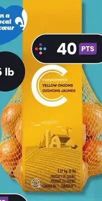 IGA COMPLIMENTS YELLOW ONIONS offer