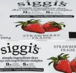 IGA SIGGI'S YOGURT offer