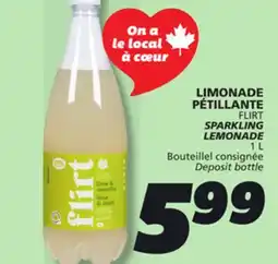 IGA FLIRT SPARKLING LEMONADE offer