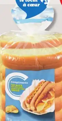IGA COMPLIMENTS HOT DOG BUNS offer