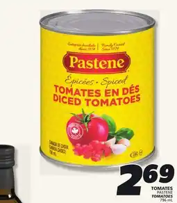 IGA PASTENE TOMATOES offer