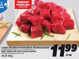 IGA BEEF CUBES FOR BEEF BOURGUIGNON offer