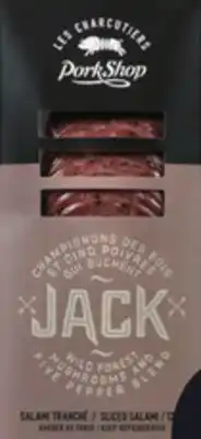 IGA LES CHARCUTIERS PORK SHOP SLICED ARTISANAL SAUSAGES offer