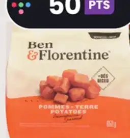 IGA BEN & FLORENTINE FROZEN FRIES OR DICED POTATOES offer