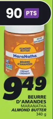 IGA MARANATHA ALMOND BUTTER offer