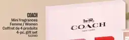 Jean Coutu COACH Mini fragrances Women 4-pc. gift set offer
