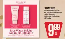 Jean Coutu THE FACE SHOP Selected facial care gift sets offer