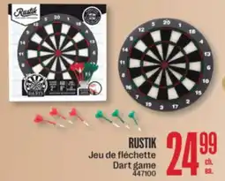Jean Coutu RUSTIK Dart game offer