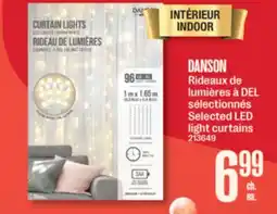Jean Coutu DANSON Selected LED light curtains offer