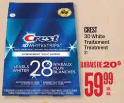 Jean Coutu CREST 3D White Treatment offer