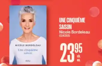 Jean Coutu UNE CINQUIÈME SAISON Nicole Bordeleau offer