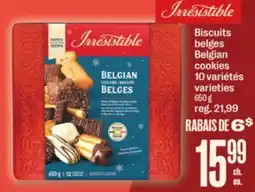 Jean Coutu IRRESISTIBLE Belgian cookies 10 varieties offer