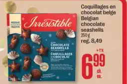 Jean Coutu Irresistible chocolate seashells offer