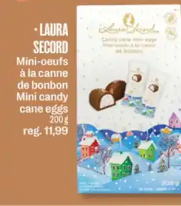 Jean Coutu LAURA SECORD Mini candy cane eggs offer