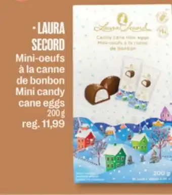 Jean Coutu LAURA SECORD Mini candy cane eggs offer