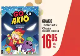 Jean Coutu GO AKIO Tome 1 et 2 Chasa offer