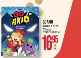 Jean Coutu GO AKIO Tome 1 et 2 Chasa offer