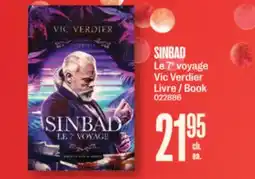 Jean Coutu SINBAD Le 7e voyage Vic Verdier Book offer