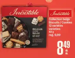 Jean Coutu IRRESISTIBLE Collection belge Cookies offer
