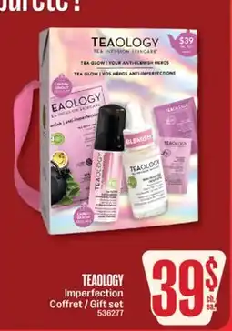 Jean Coutu TEAOLOGY Imperfection Gift set offer