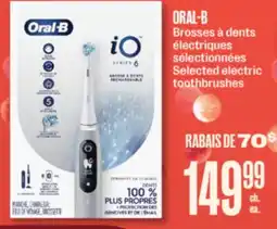 Jean Coutu ORAL-B Selected electric toothbrushes offer
