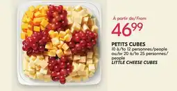 IGA LITTLE CHEESE CUBES offer