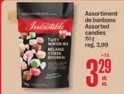Jean Coutu IRRESISTIBLE Assorted candies offer