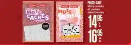 Jean Coutu PAUSE-CAFÉ Mots croisés et cachés sélectionnés offer