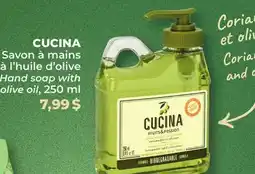 Familiprix CUCINA Hand soap with olive oil offer