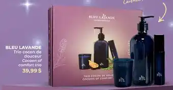 Familiprix BLEU LAVANDE Cocoon of comfort trio offer