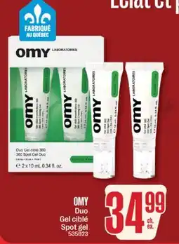 Jean Coutu OMY Duo Spot gel offer