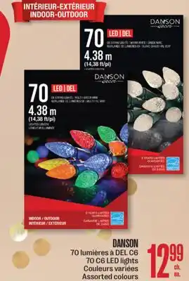 Jean Coutu DANSON 70 C6 LED lights offer