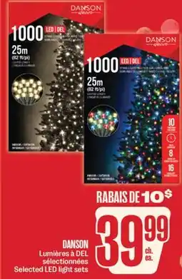 Jean Coutu DANSON Selected LED light sets offer