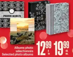 Jean Coutu Selected photo albums offer