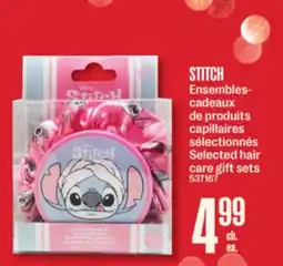 Jean Coutu STITCH Selected hair care gift sets offer