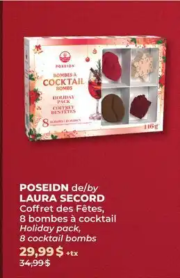 Familiprix POSEIDN by LAURA SECORD Cocktail bombs, 8 bombs offer