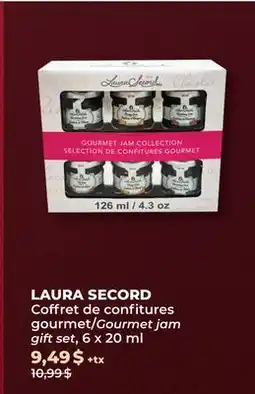 Familiprix LAURA SECORD Gourmet jam gift set offer