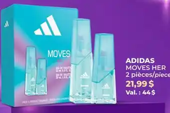 Familiprix ADIDAS MOVES HER 2 piece offer
