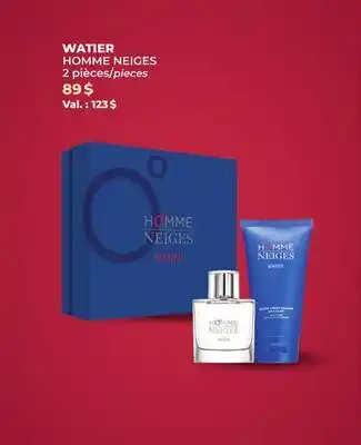 Familiprix WATIER HOMME NEIGES 2 pieces offer