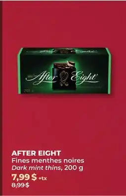 Familiprix AFTER EIGHT Dark mint thins, 200 g offer