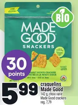 Metro CRAQUELINS MADE GOOD | MADE GOOD CRACKERS offer