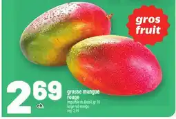 Metro GROSSE MANGUE ROUGE | LARGE RED MANGO offer
