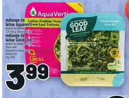 Metro MÉLANGE DE LAITUE GOOD LEAF | MÉLANGE DE LAITUE AQUAVERTI offer