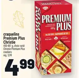 Metro CRAQUELINS PREMIUM PLUS CHRISTIE | CHRISTIE PREMIUM PLUS CRACKERS offer